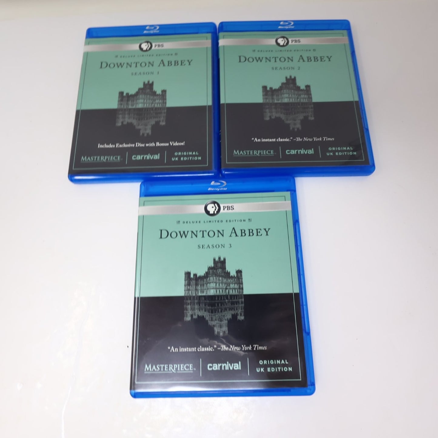 Downton Abbey Blu-ray Lot 2015 Limited Edition Seasons #1-3 & 5 Michelle Dockery
