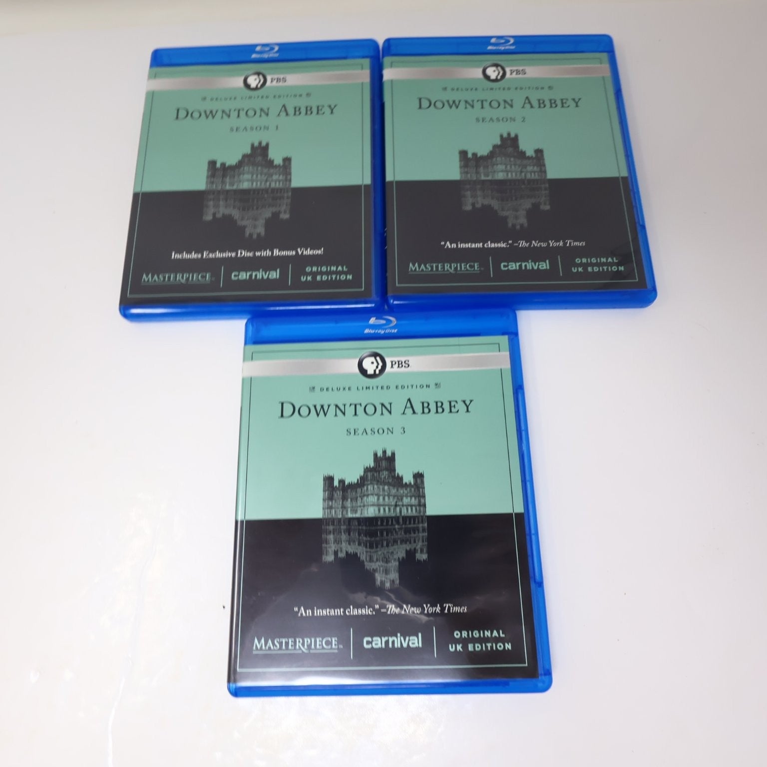 Downton Abbey Blu-ray Lot 2015 Limited Edition Seasons #1-3 & 5 Michelle Dockery