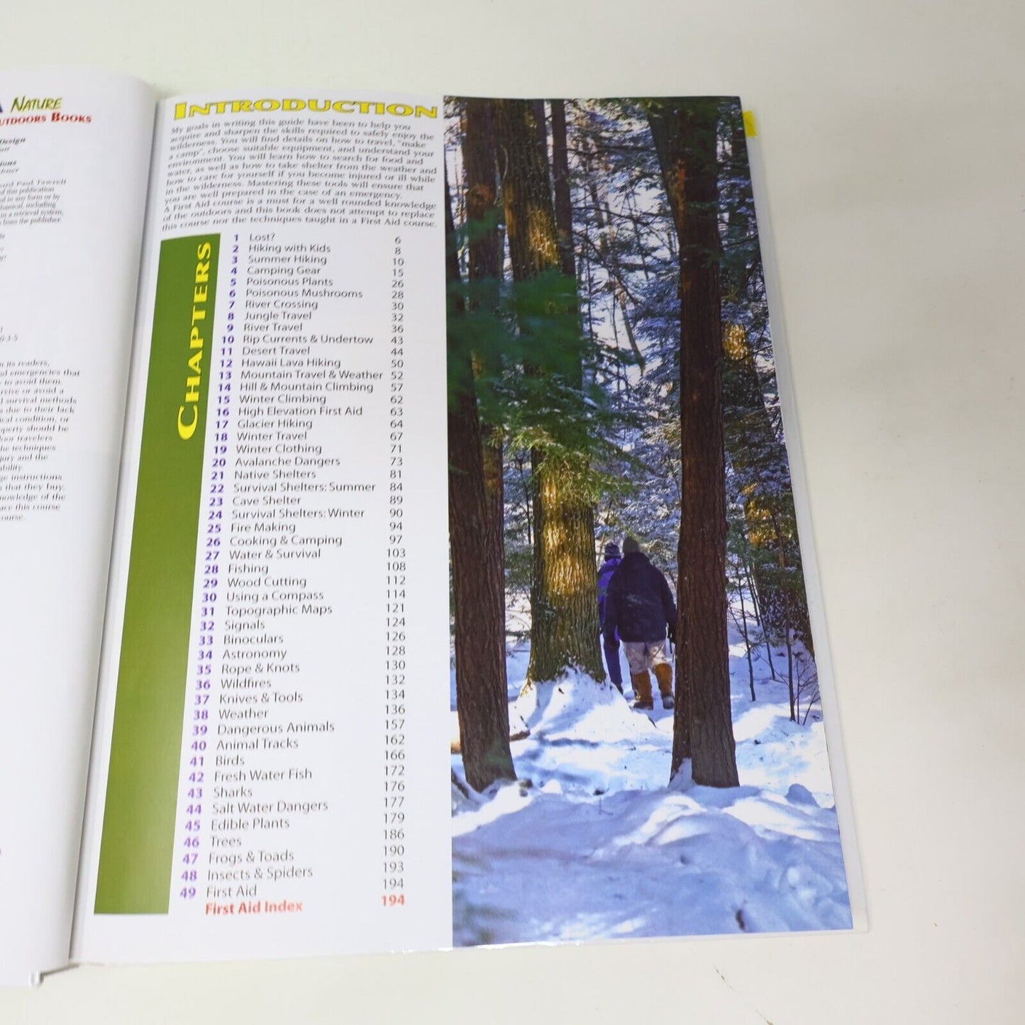 2008 Wilderness Camping & Hiking by Paul Tawrell Outdoors Exxa Book Hardcover HC