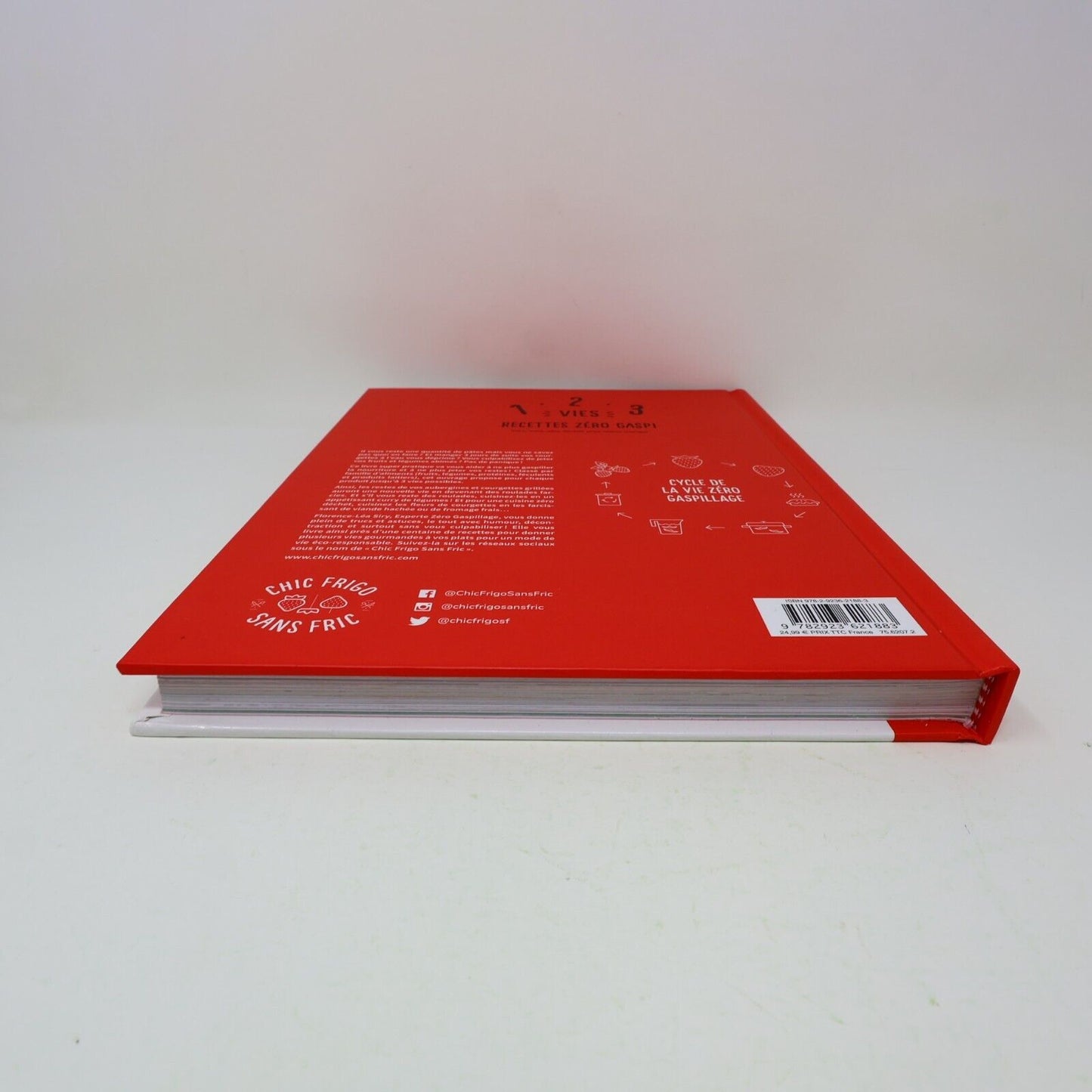 2018 1-2-3 Vies Recettes Zero Gaspi Florence-Léa Siry Cuisine Écologie Glénat HC