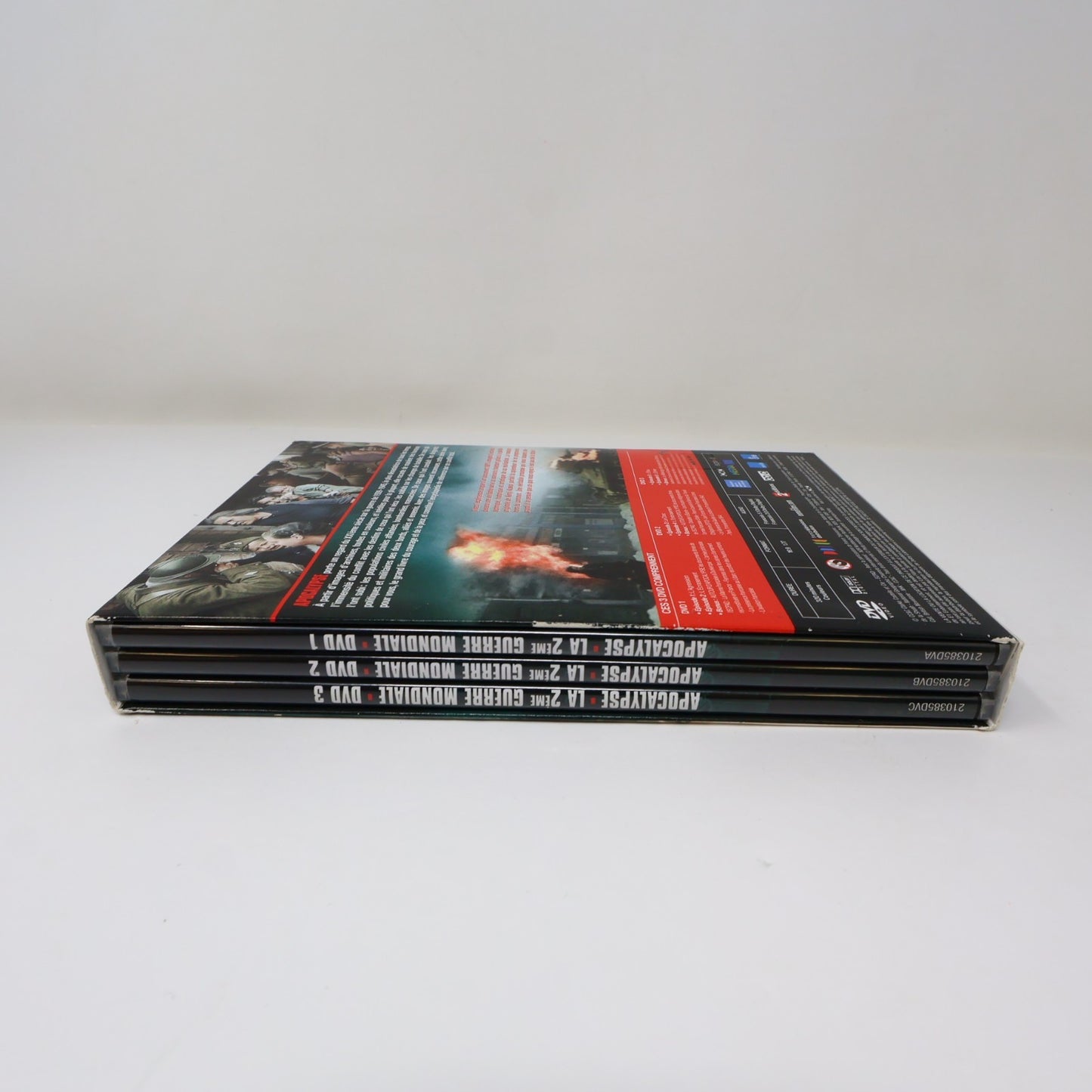 Apocalypse La 2ème Guerre Mondiale en Couleur WW2 DVD NTSC Clarke/Costelle Testé