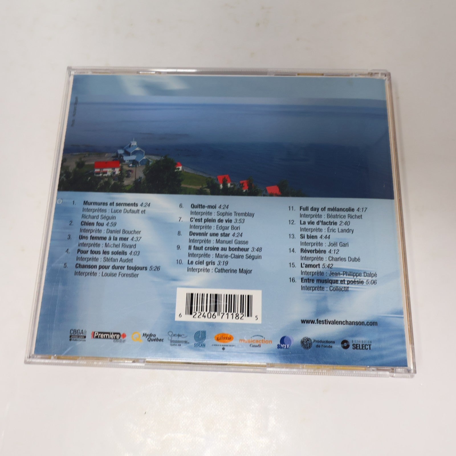 Festival en Chanson Petite Vallée 20 Ans/2003 Lot 2 CDs Boucher/Charlebois/Flynn
