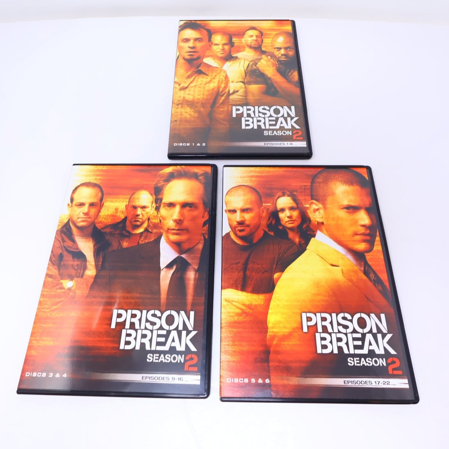 Prison Break Season 1-2 DVD Lot NTSC Region 1 Dominic Purcell/Wentworth Miller