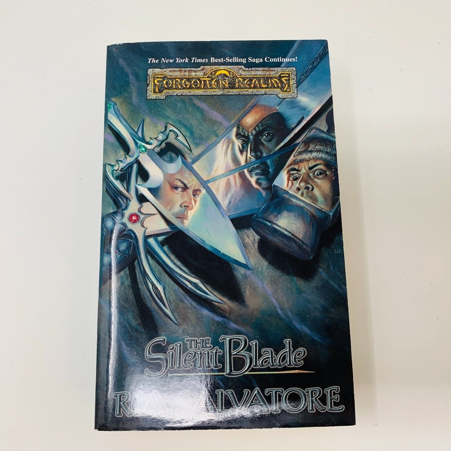 3x Forgotten Realms Paths of Darkness #1-3 Lot The Silent Blade WOC Salvatore