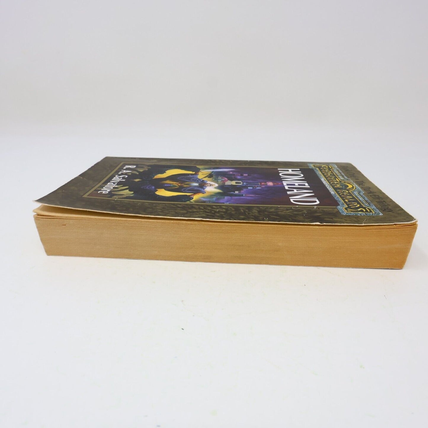 1990 Homeland Dark Elf Trilogy #1 by R. A. Salvatore Forgotten Realms Paperback