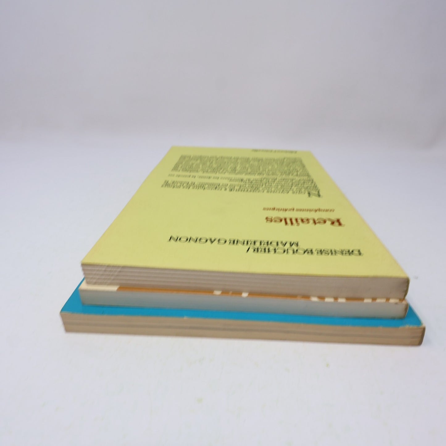 Denise Boucher Lot 3 Livres Cyprine/Retailles/Les Fées ont Soif Théâtre Poésie