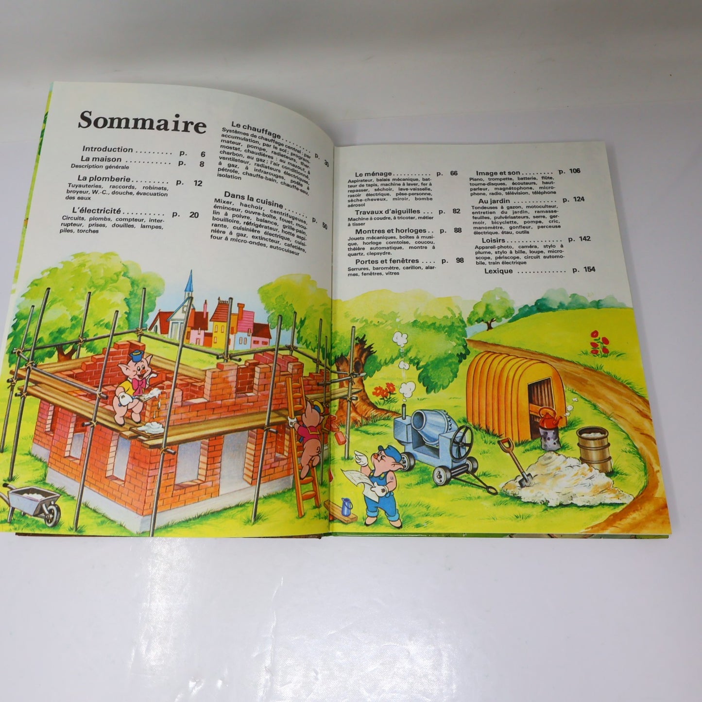 Comprendre Comment ca Marche Campagne/Ville/Maison/Industrie Lot 4 Livres Disney