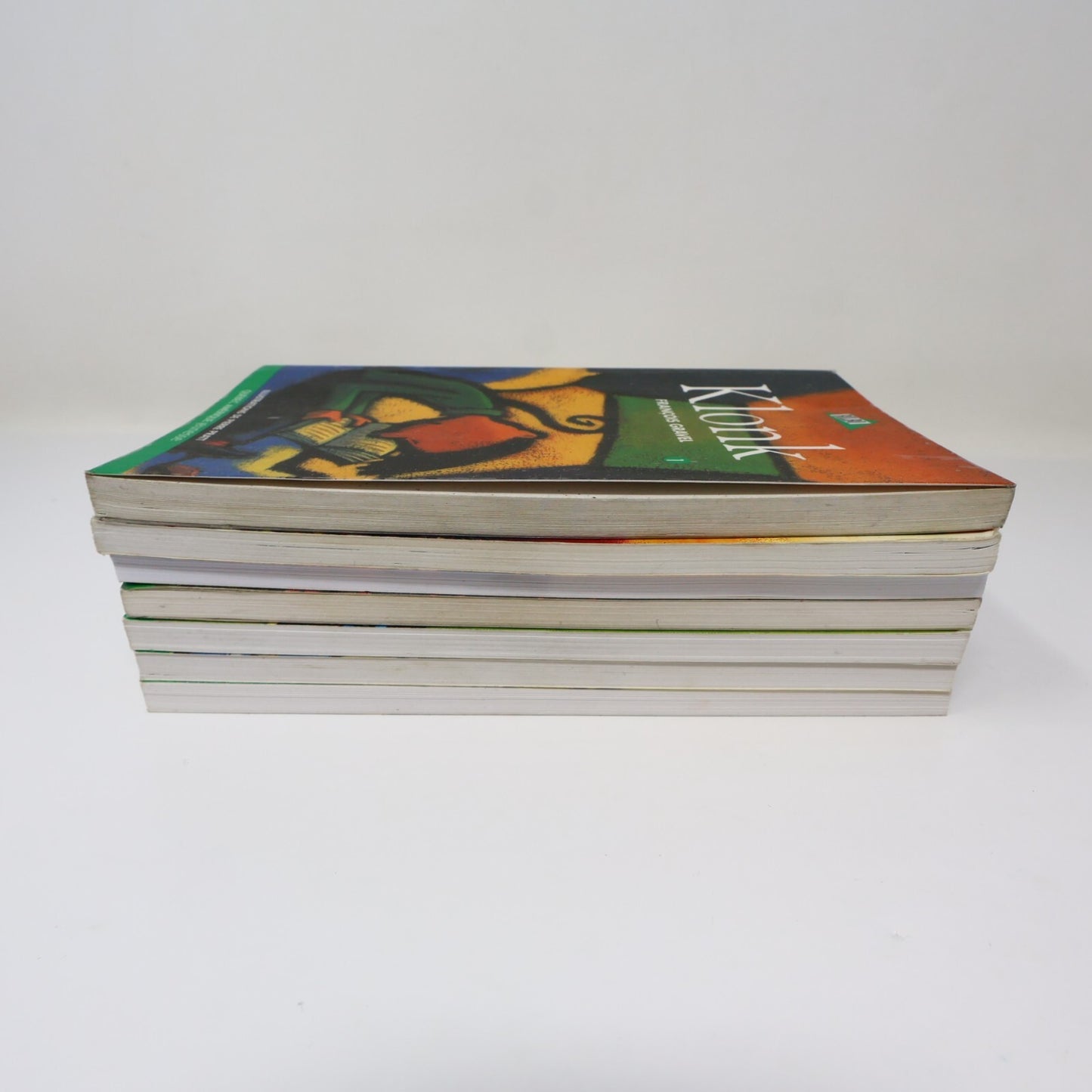 Klonk #1 3-4 8 10-12 Lot 7 Livres François Gravel Un Amour de Klonk Français PB