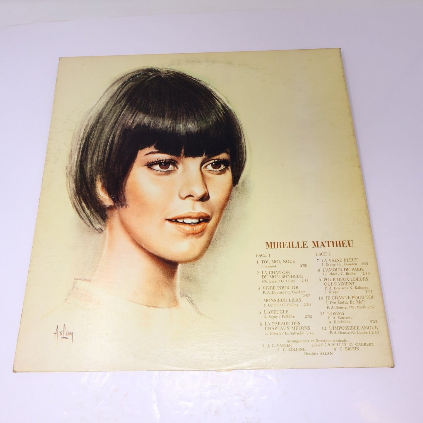 Mireille Mathieu Lot 4 Disques Bonjour Mireille/Première Étoile/Olympia/Chanson