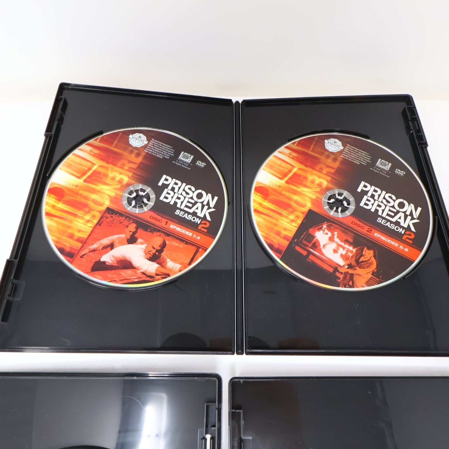 Prison Break Season 1-2 DVD Lot NTSC Region 1 Dominic Purcell/Wentworth Miller
