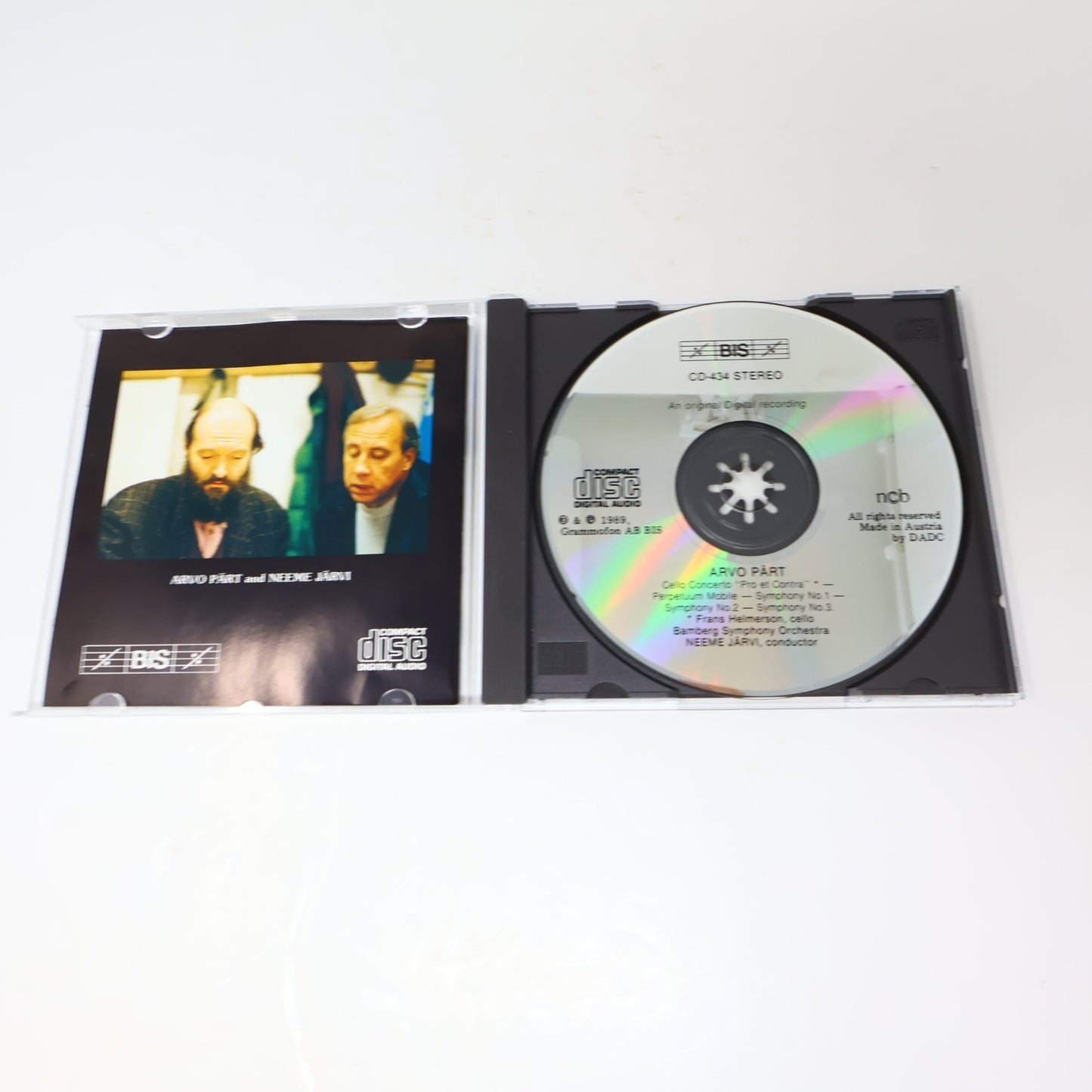 Arvo Pärt 3 CDs Lot Passio/Te Deum/Cello Concerto/"Pro et Contra" Classical