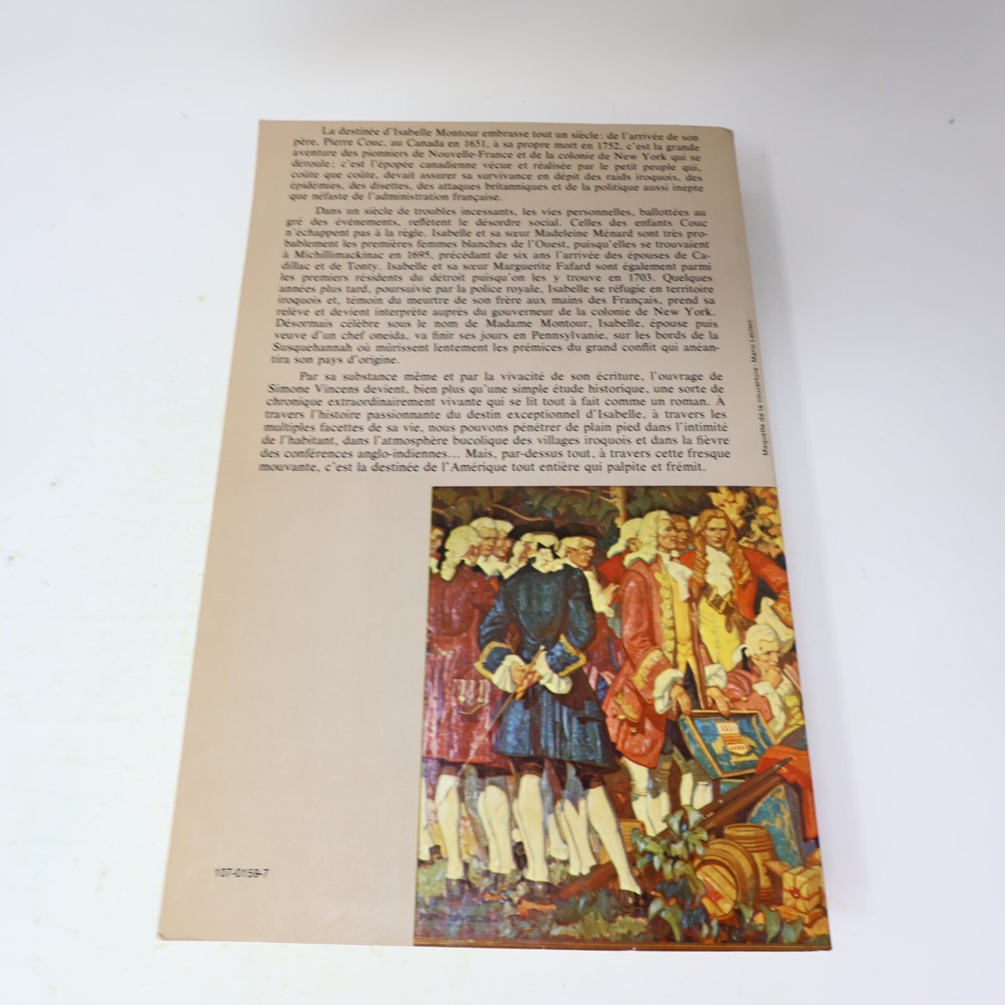 1979 Madame Montour et son Temps Simone Vincens Québec Amérique Biographie Livre
