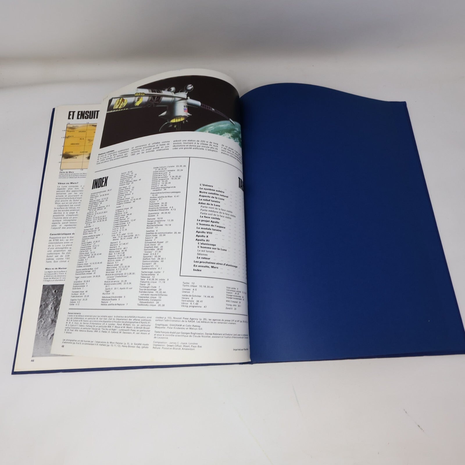 Atlas de la Conquête de la Lune Patrick Moore 1969 Payot Français Livre 60s HC