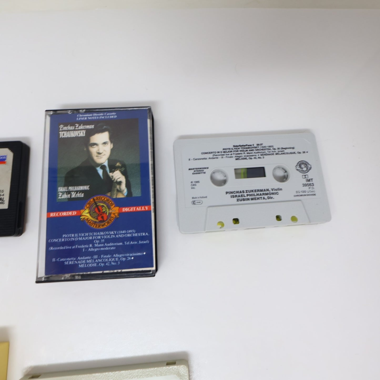 Tchaikovsky 10 Cassettes Lot Järvi/Abbado/Giulini/Karajan/Dutoit/Mehta/Muti