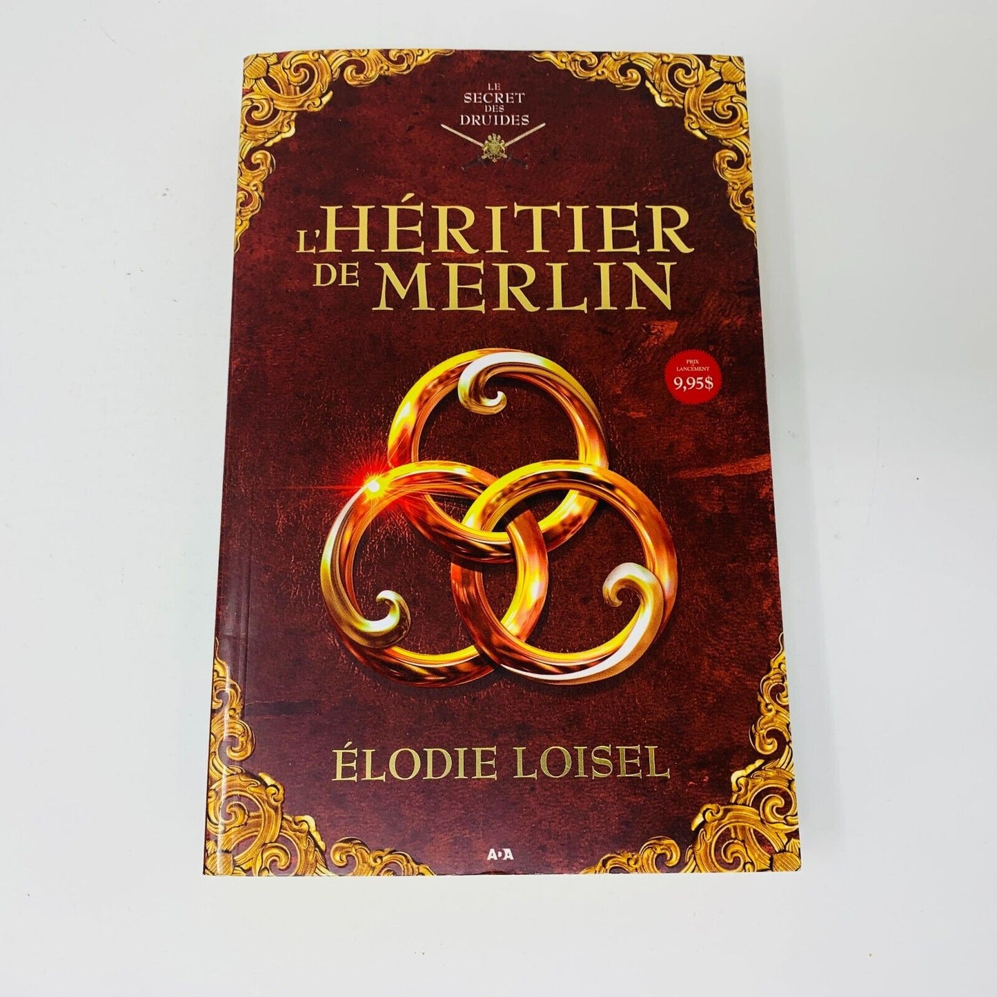 Le Secret des Druides 1-2 L'Héritier/Les Trésors de Merlin Élodie Loisel ADA Lot