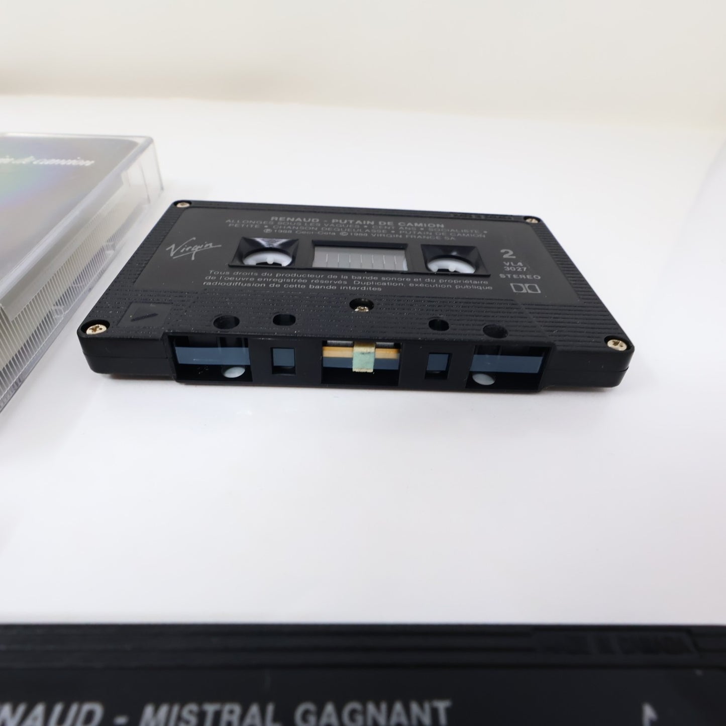 Renaud Lot 3 Cassettes Mistral Gagnant/Putain de Camion/Retour de Gérard Lambert