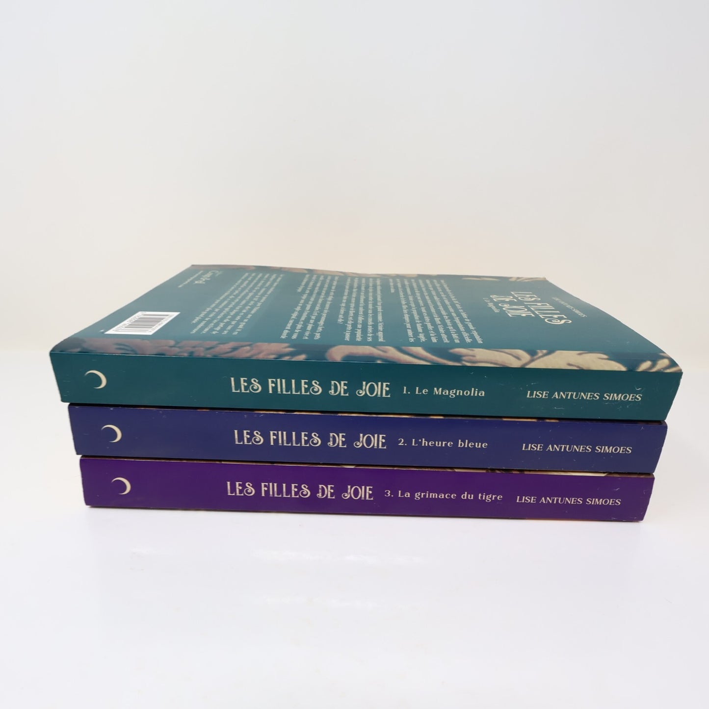 Les Filles de Joie #1-2-3 Lot 3 Livres Lise Antunes Simoes Magnolia/Heure Bleue
