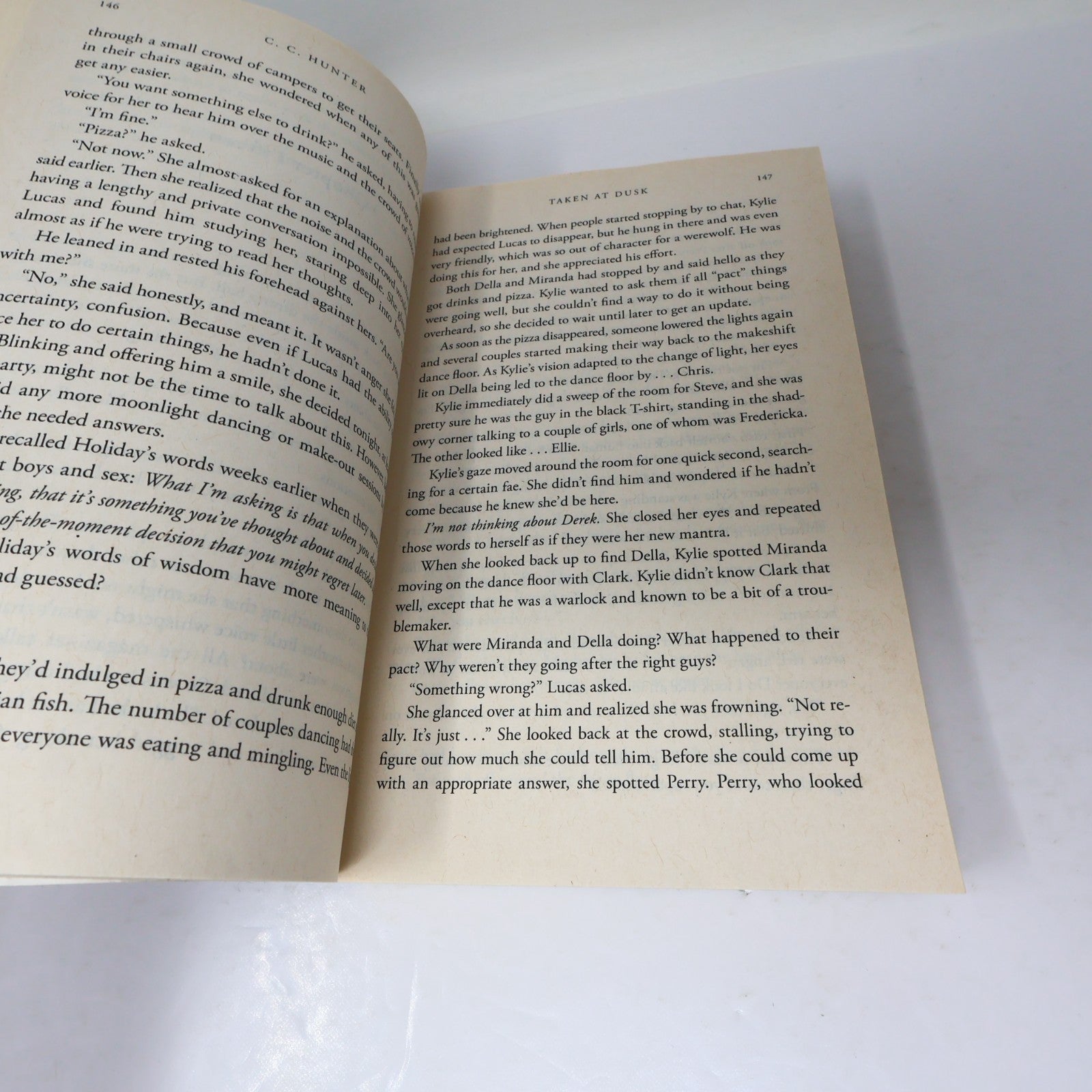 Taken At Dusk/Whispers At Moonrise C. C. Hunter Shadow Falls the Next Chapter PB
