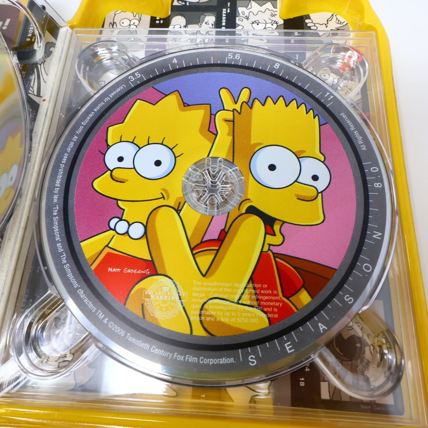 The Simpsons The Complete 7-8-9-10 Seasons Lot 4 DVD Molded Head Pack Marge Lisa