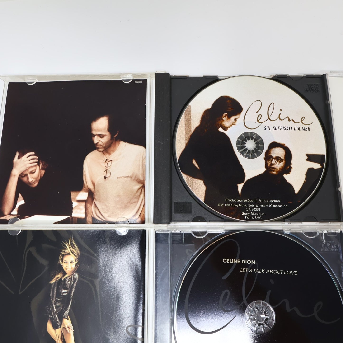 Céline Dion 7 CD Lot Unison/Let's Talk About Love/Falling Into You/Taking Chance