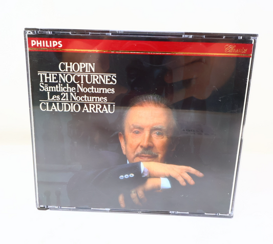 The Nocturnes/Les 21 Nocturnes CD Frederic Chopin/Claudio Arrau Philips 90s