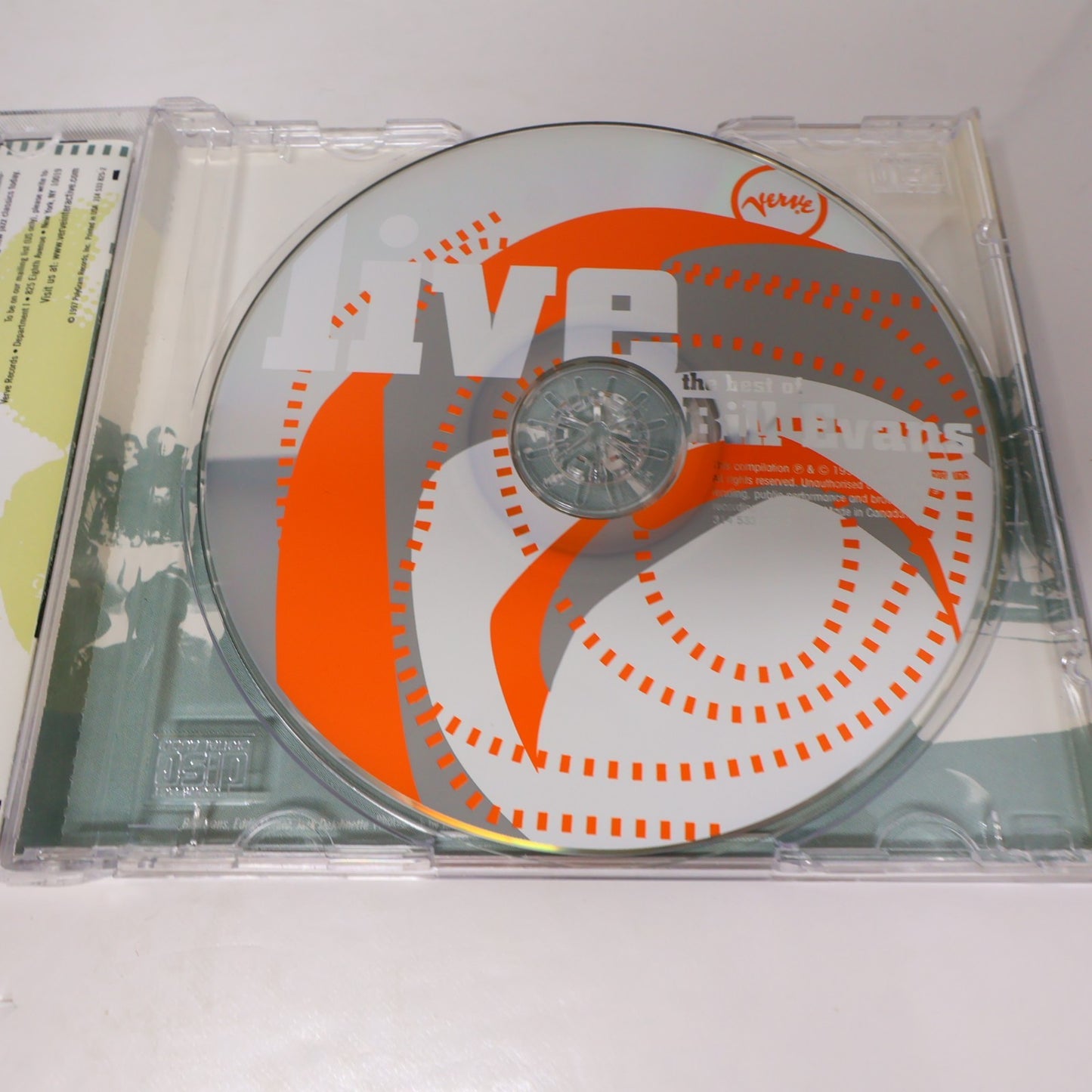 The Best of Bill Evans Live CD Spring is Here/Emily/Nardis Jazz Verve 1997