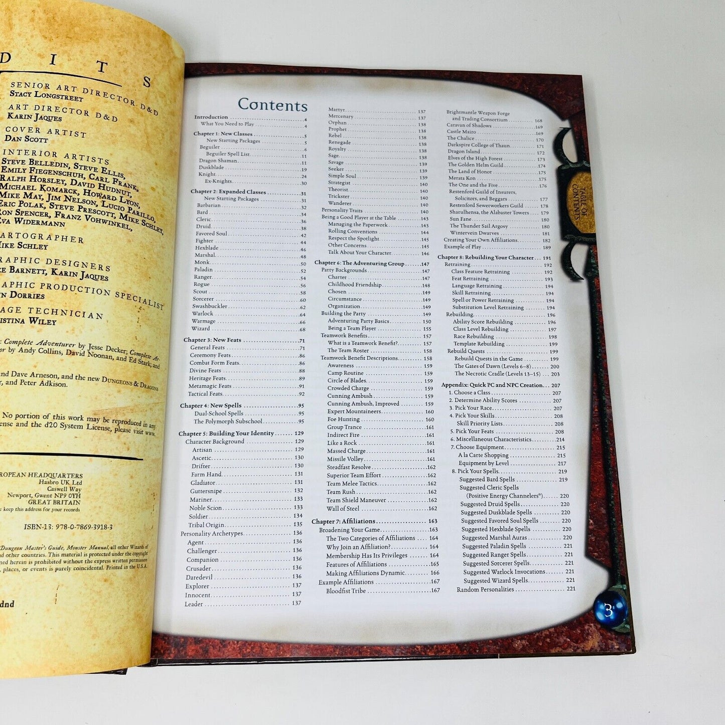 2006 Player's Handbook II Dungeons and Dragons D&D 3.5 Supplement David Noonan