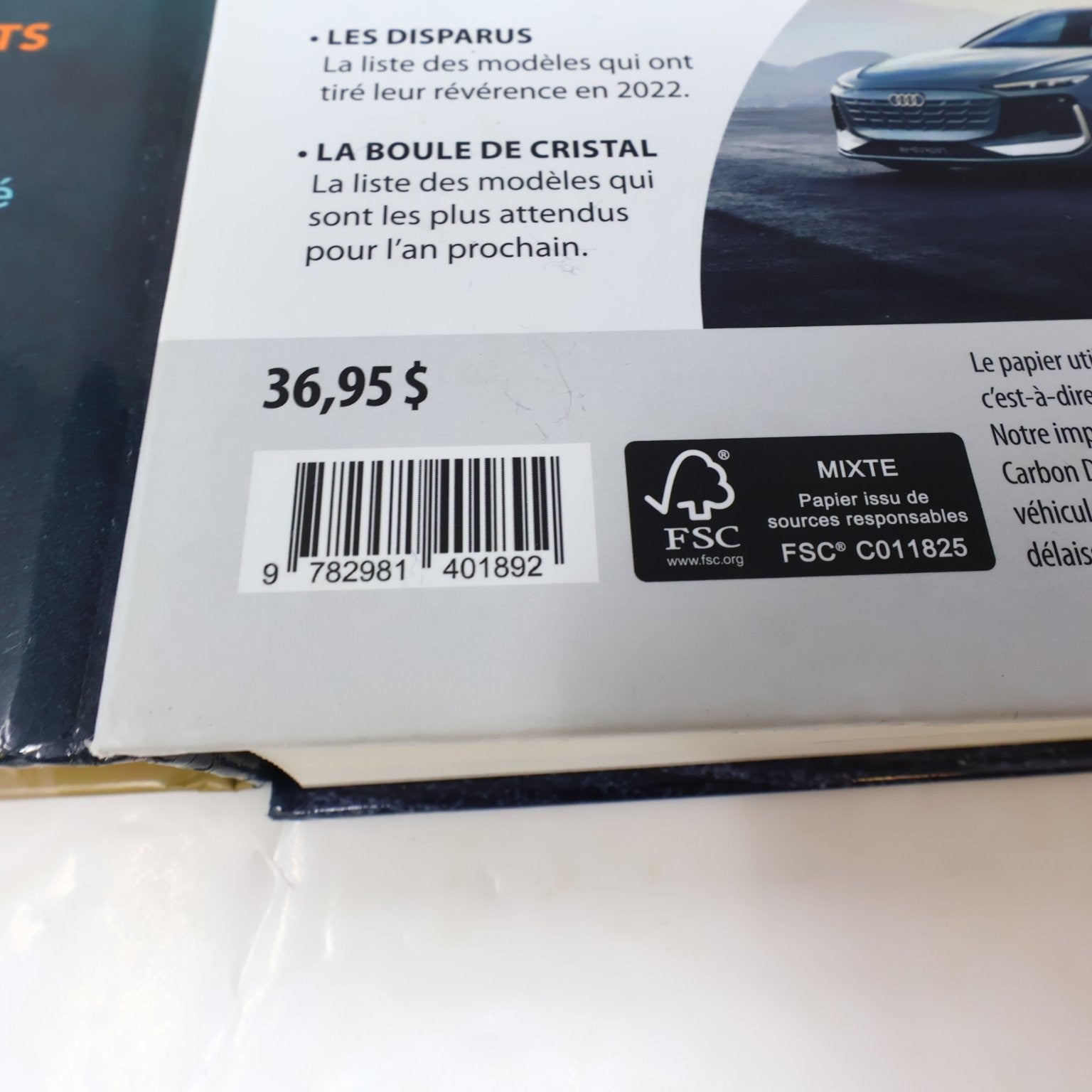 L'Annuel de l'Automobile & Le Guide de L'Auto 2023 Lot 2 Livres Voitures Chars