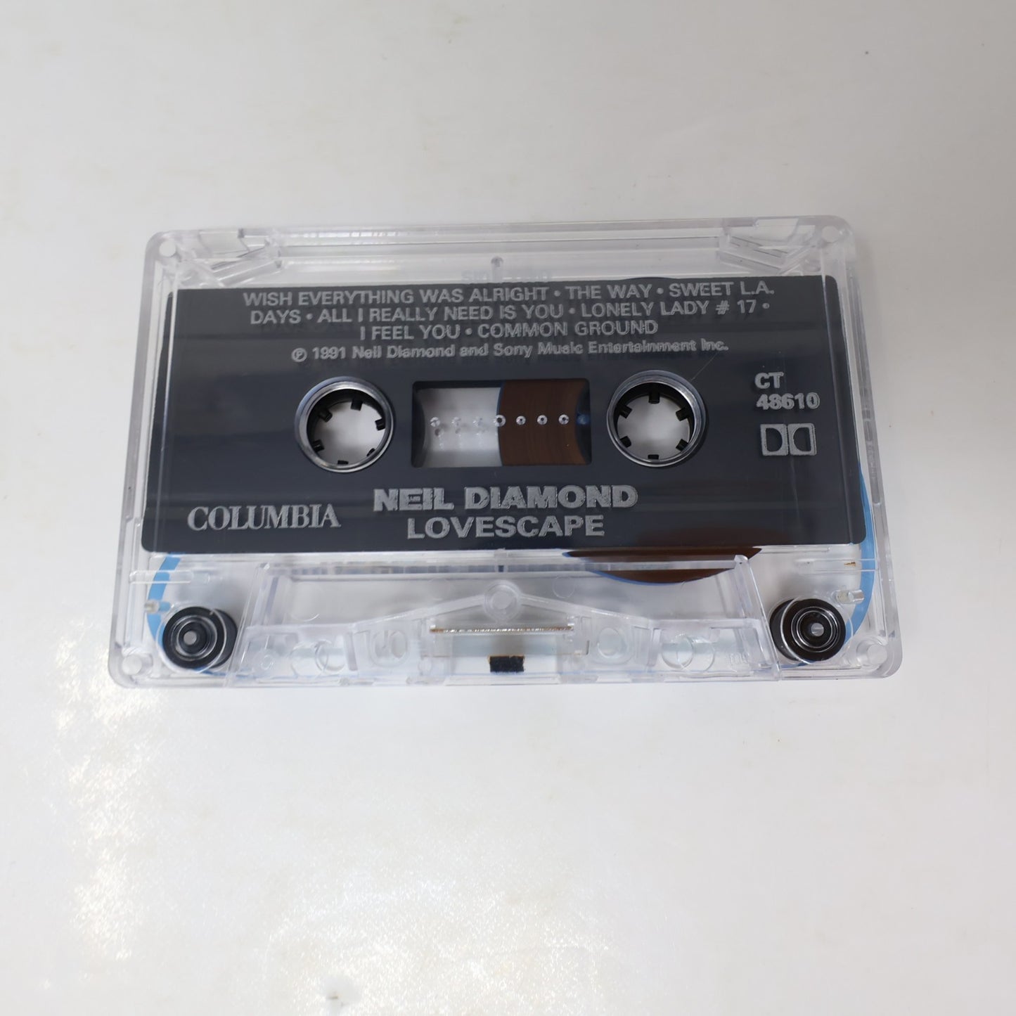 Neil Diamond Lovescape Cassette If There Were No Dreams 1991 Columbia CT 48610