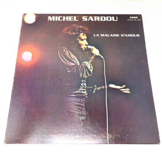 Michel Sardou La Maladie D'Amour LP Record 1973 Disques Able French Pop ABL-7009