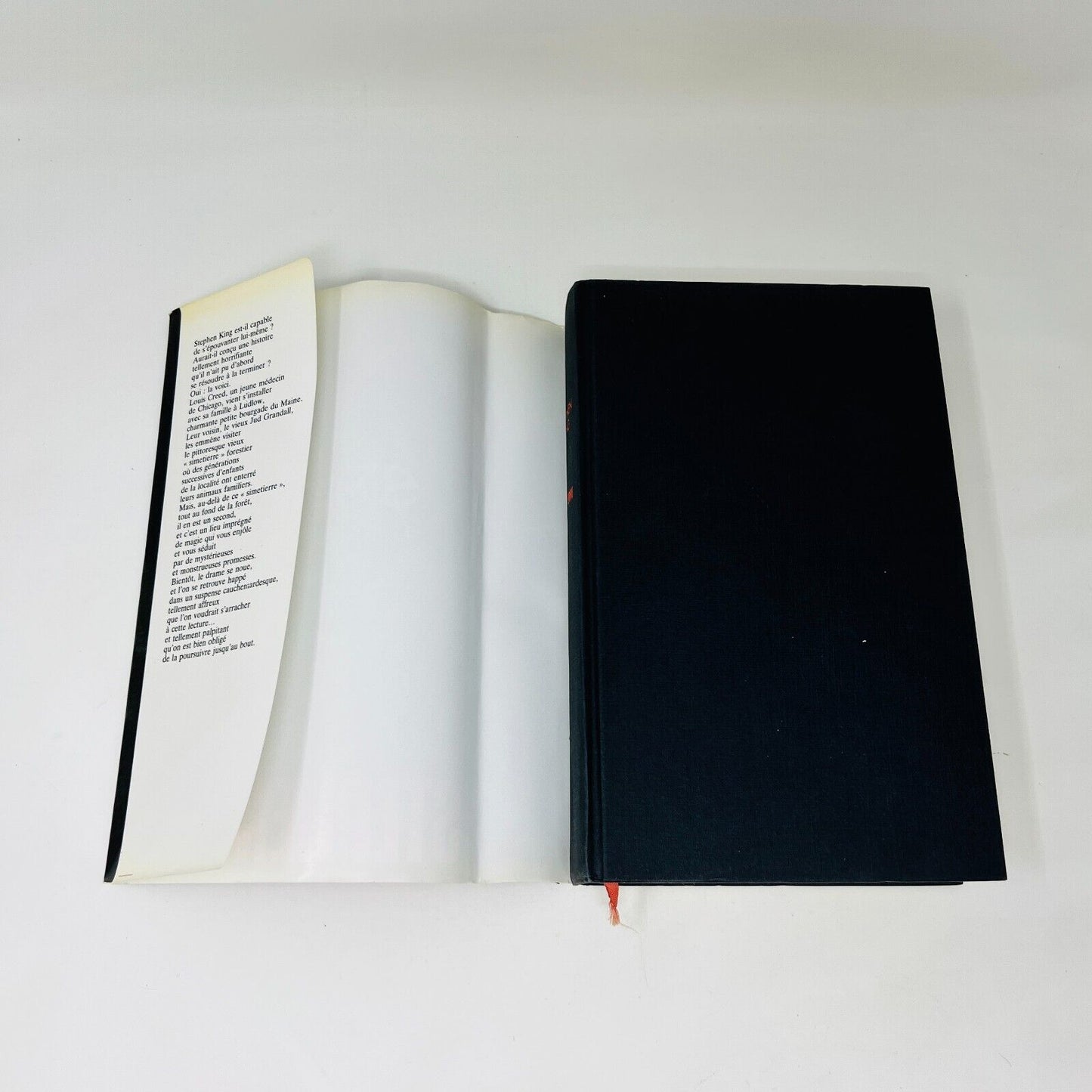 1986 Simetierre Stephen King HCDJ France Loisirs Pet Sematary in French/Français