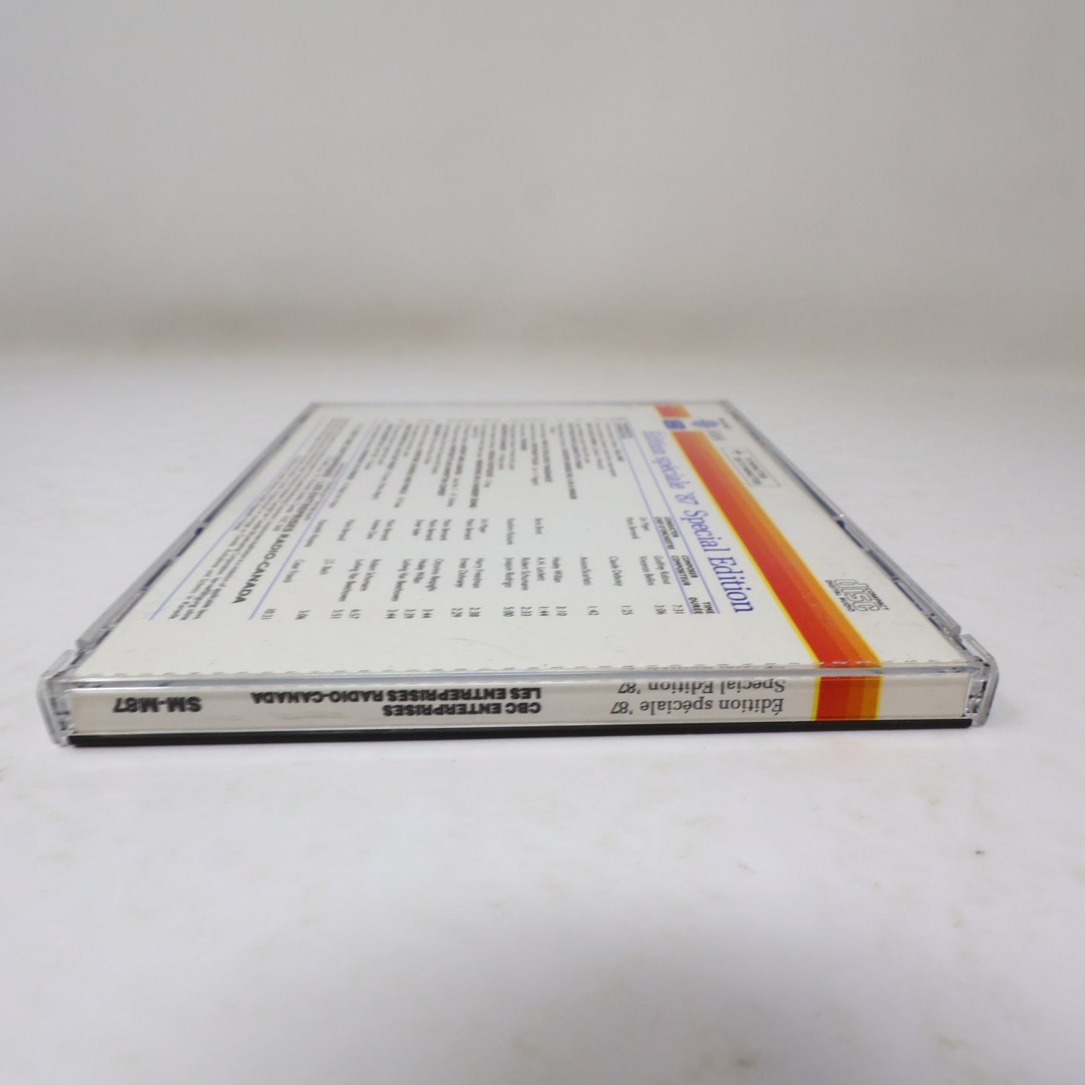 Édition spéciale '87 Special Edition CBC CD 1987 Classical SM-M87 Mayer/Brott