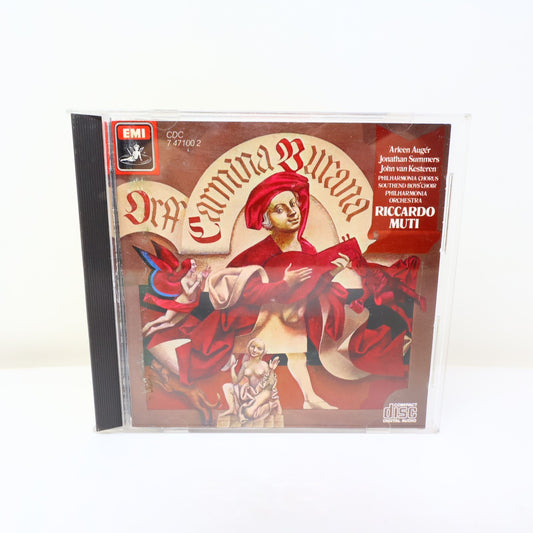 Carmina Burana CD Carl Orff/Riccardo Muti/Jonathan Summers Opera Classical 80s