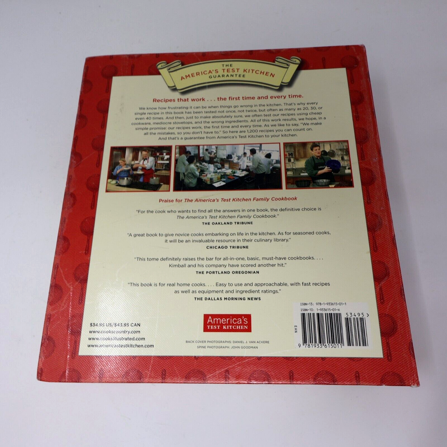 2006 The America's Test Kitchen Family Cookbook Revised Edition Hardcover HC
