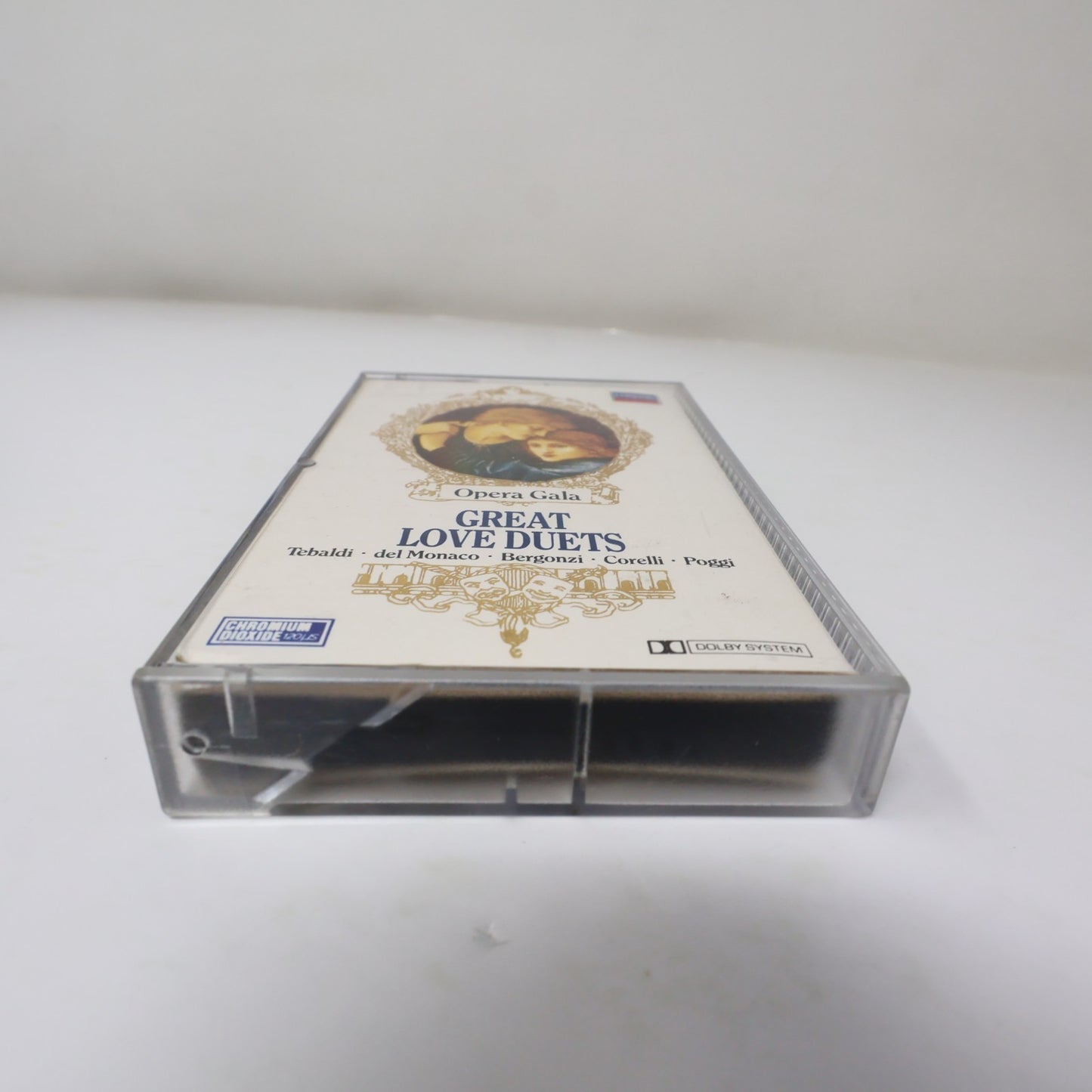 Great Love Duet Opera Gala Cassette Tebaldi/Del Monaco/Bergonzi/Corelli London
