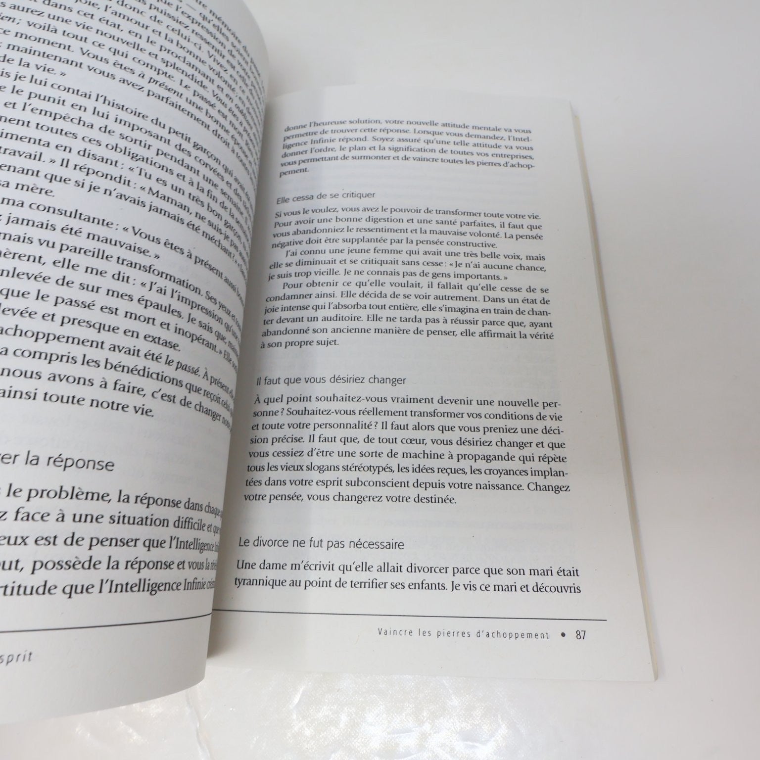 Le Miracle de Votre Esprit Joseph Murphy Livre 2011 Français Spiritualité PB