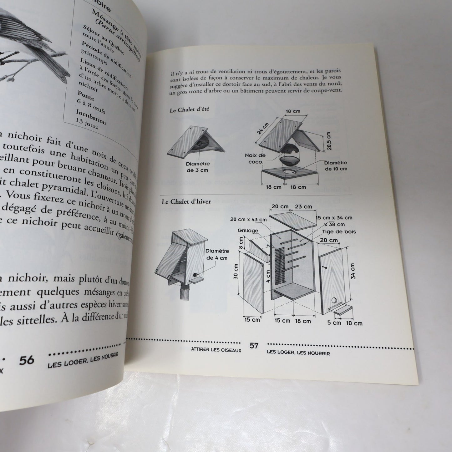 Attirer les Oiseaux les Loger les Nourrir André Dion Le Jour 1996 PB Français