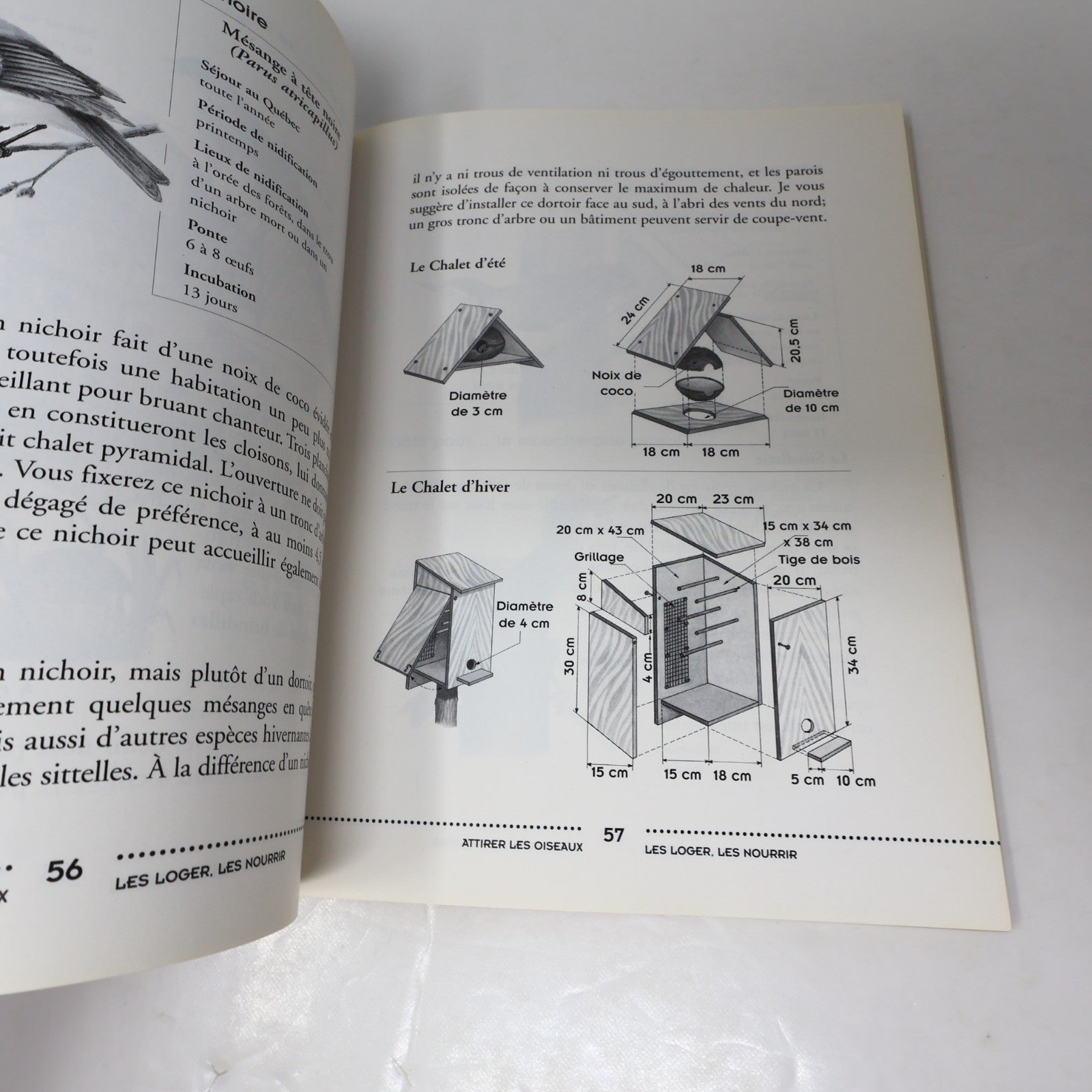 Attirer les Oiseaux les Loger les Nourrir André Dion Le Jour 1996 PB Français