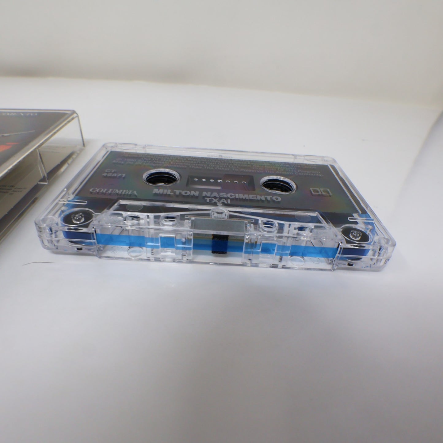 Milton Nascimento 2 Cassettes Lot Yauaretê/Txai Planeta Blue/Awasi/Old Hill