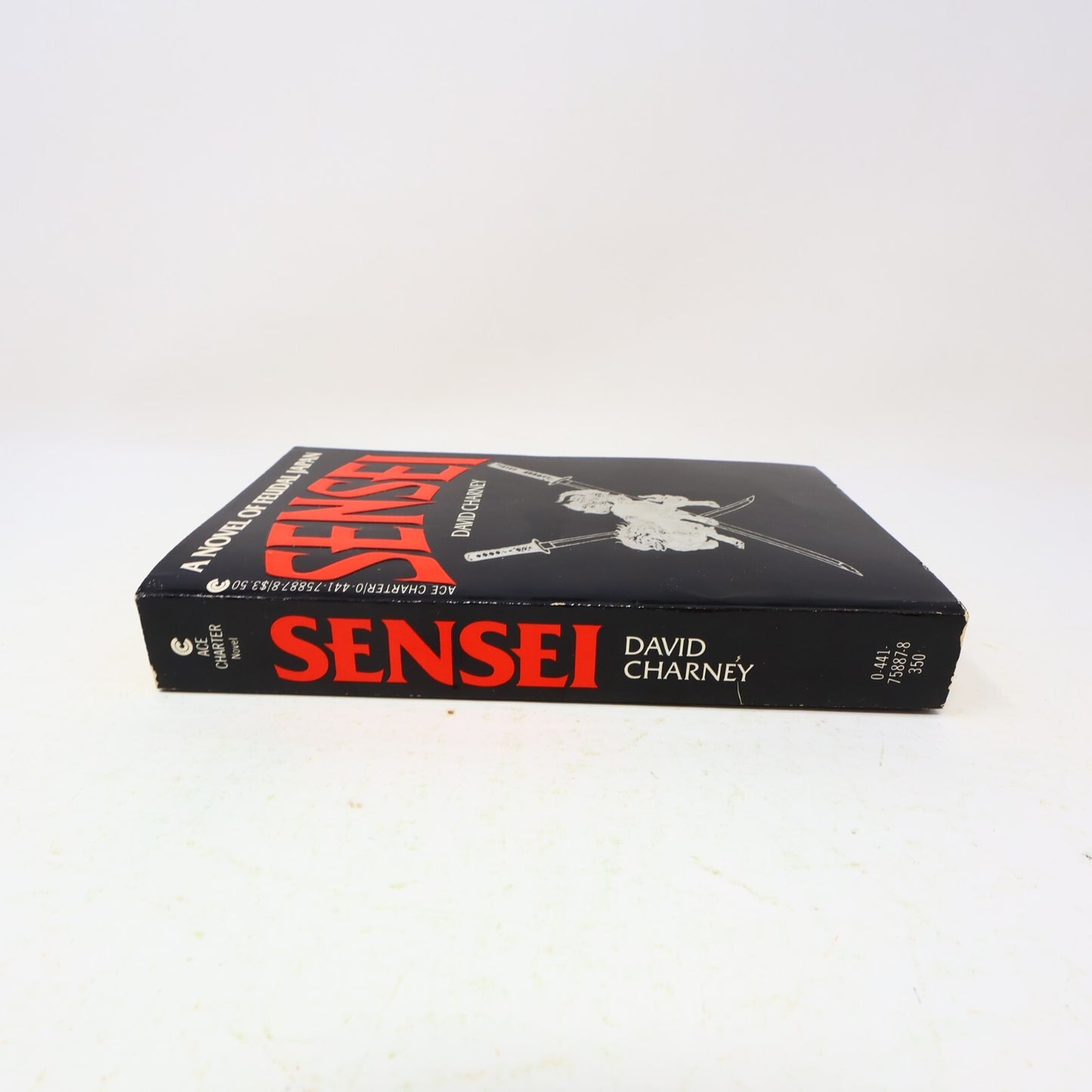 1983 Sensei David Charney Ace Books Feuodal Japan Historical Fiction Thriller PB