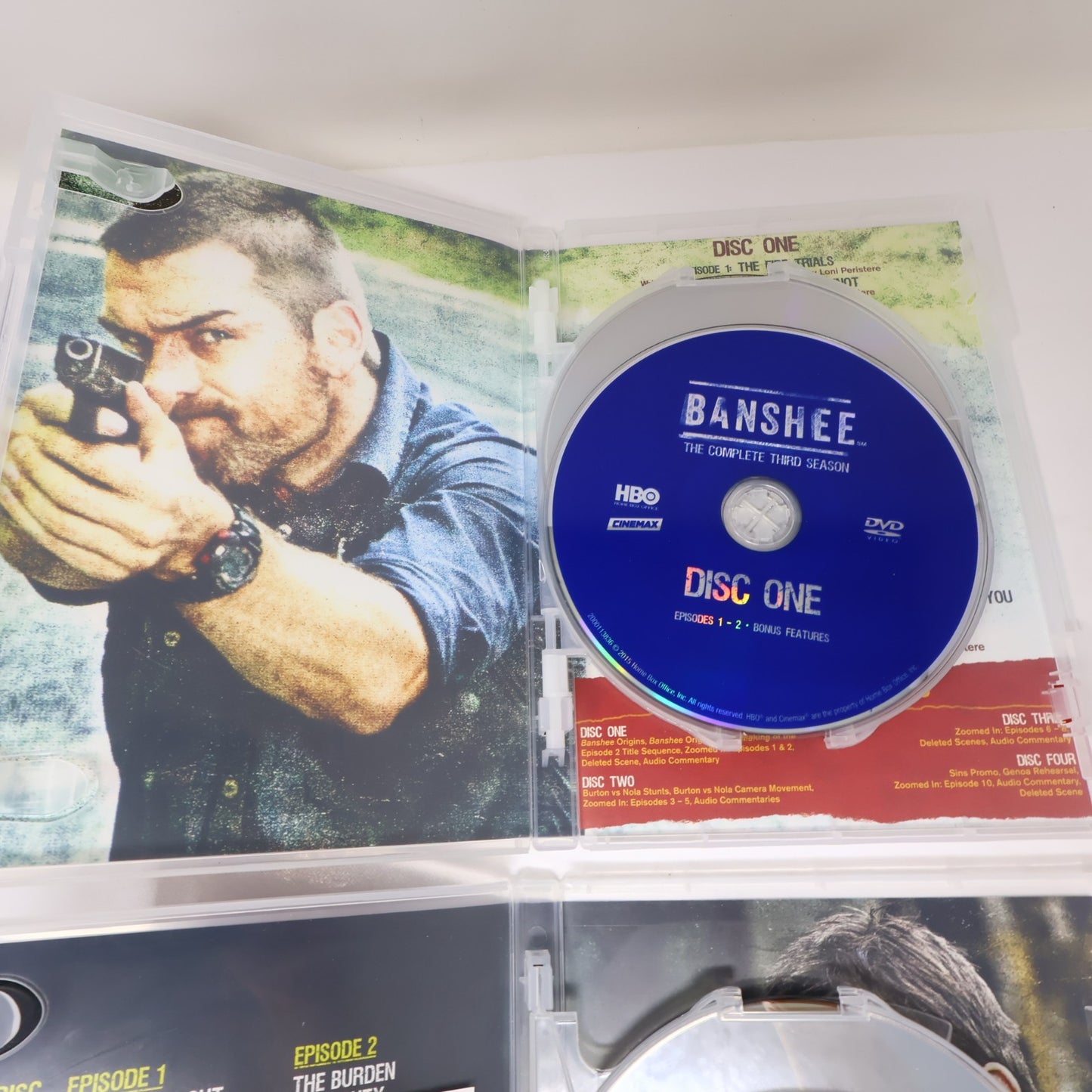 Banshee Season #1-4 Complete Series 4 DVD Lot Cinemax HBO Antony Starr/Milicevic