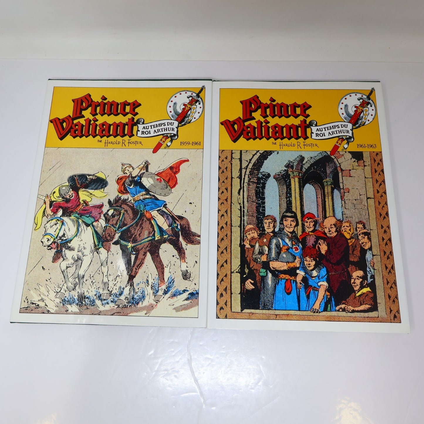 Prince Valiant Au Temps du Roi Arthur #4-14 Lot BD Harold Foster Zenda Français