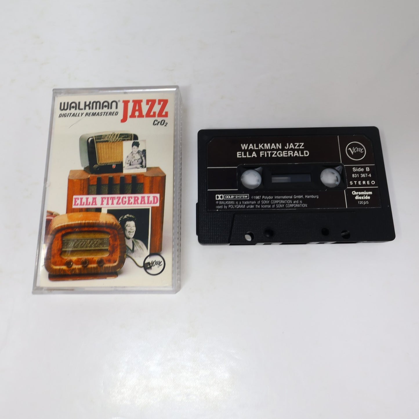 Ella Fitzgerald 2 Cassette Lot Essential Ella Mack The Knife/Manhattan/Blue Moon