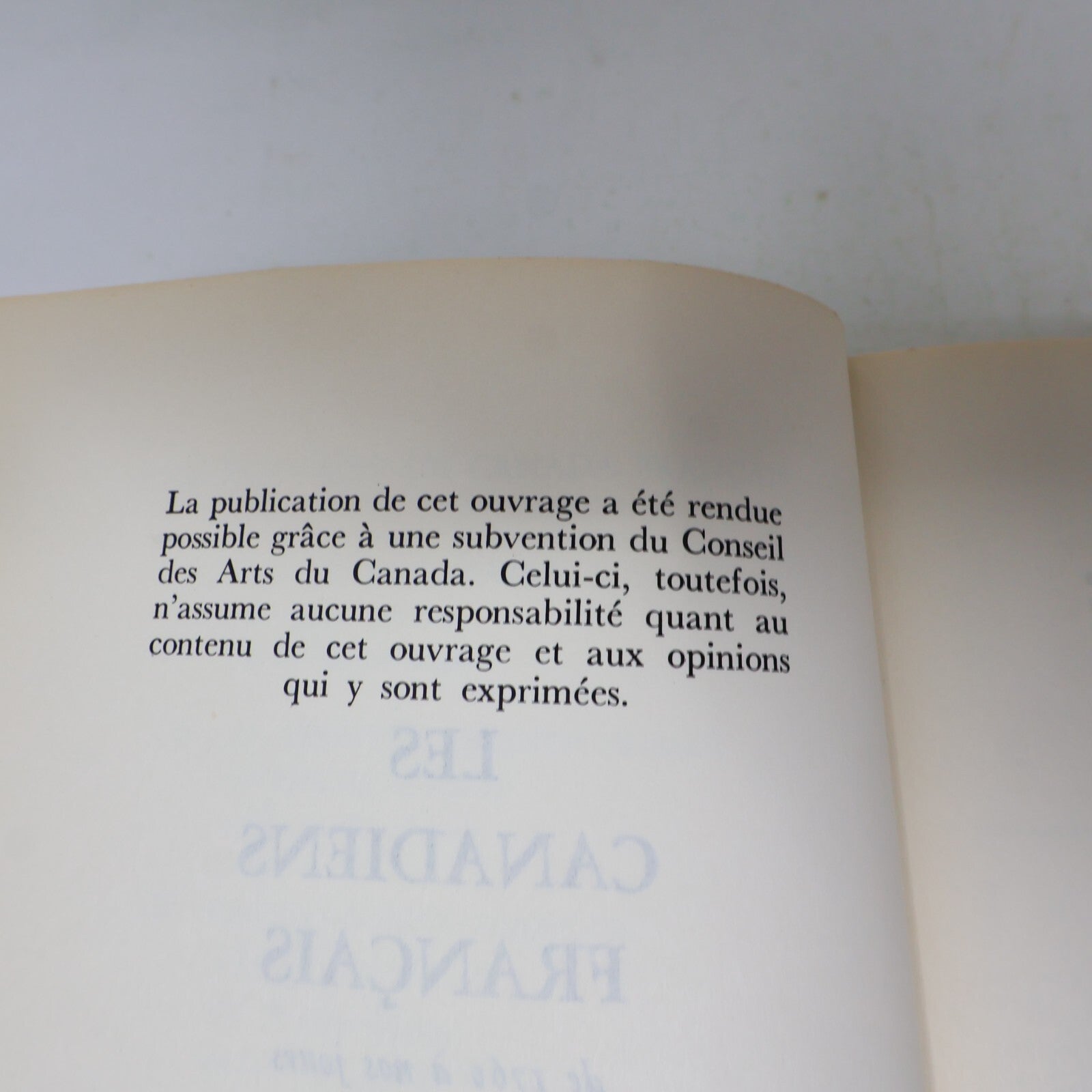 1963 Les Canadiens Français L'Encyclopédie du Canada Français #2 Mason Wade HC