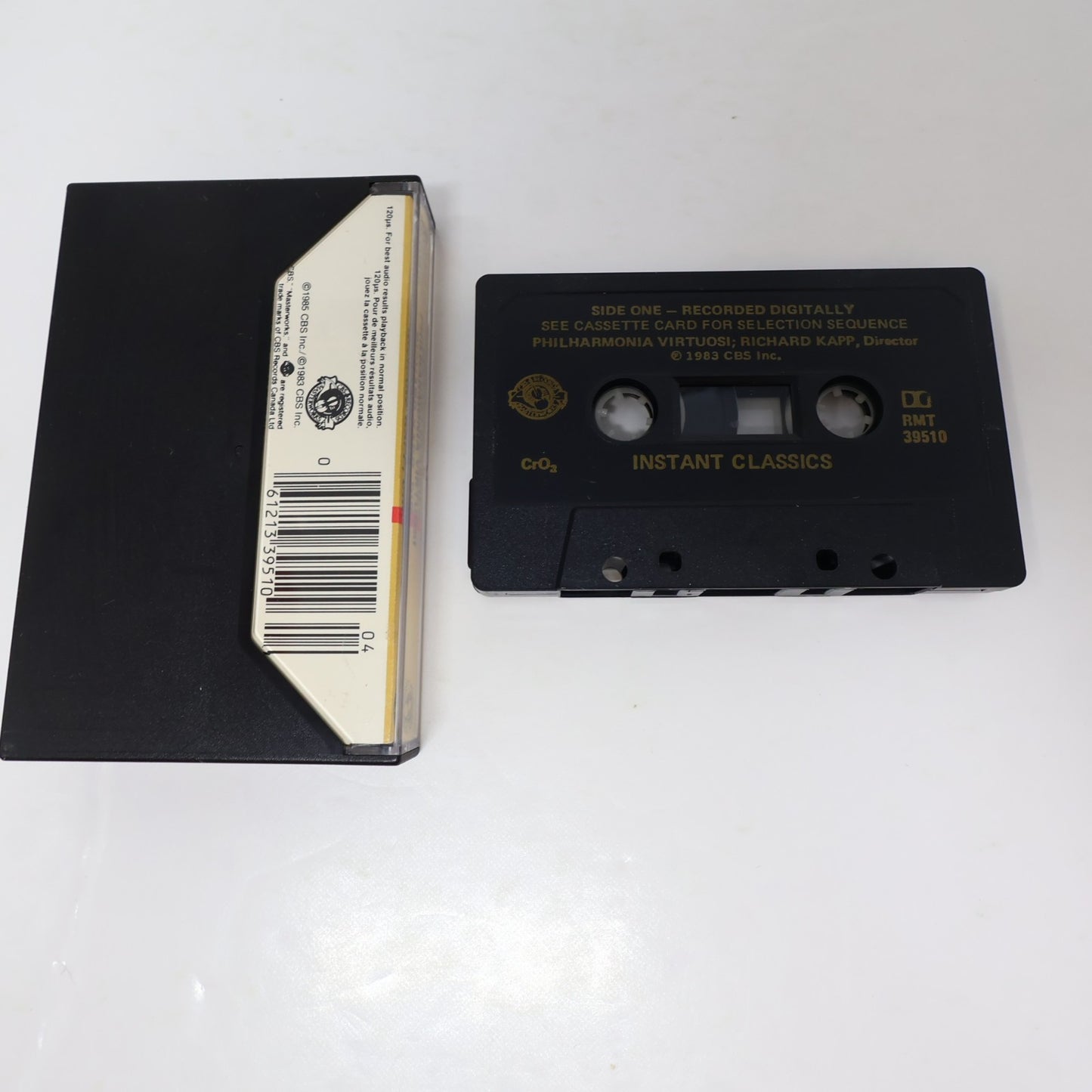 Instant Classics Richard Kapp/Philarmonia Virtuosi Cassette Chopin/Debussy/Grieg