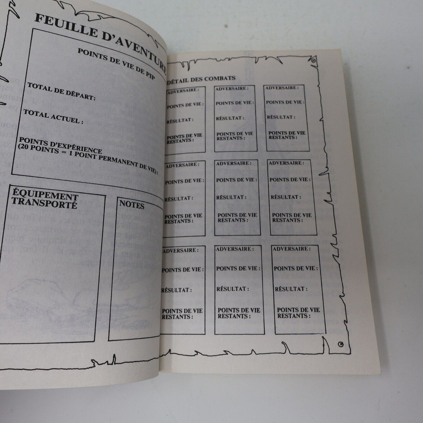 1996 Les Portes de l'Au-Delà La Quête du Graal #3 LDVELH James Herbert Brennan