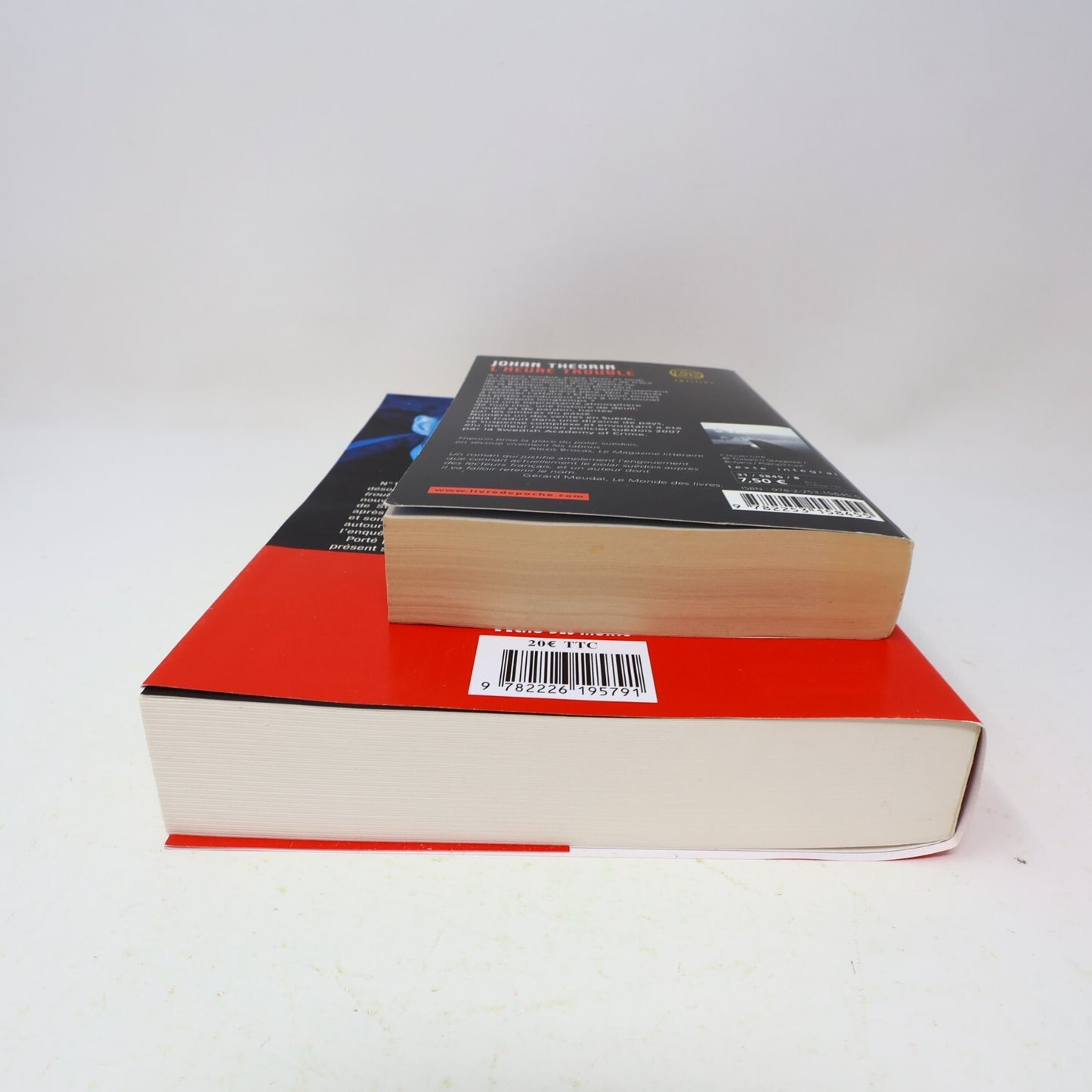 Johan Theorin Lot 2 Livres L'Heure Trouble/L'Echo des Morts Français French PB