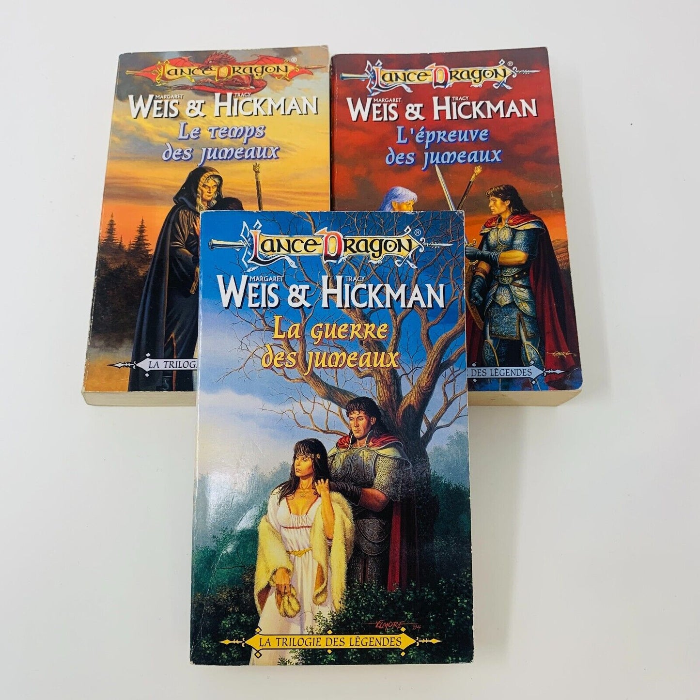 Lancedragon La Trilogie des Légendes 4-6 Série Complète Français Lot Fleuve Noir