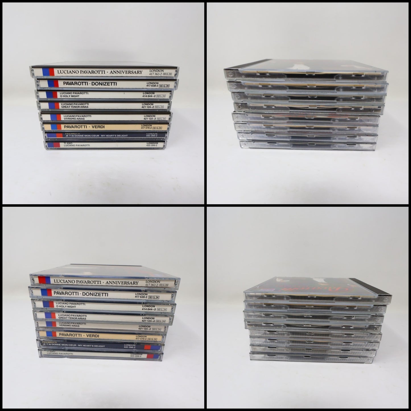 Luciano Pavarotti 8 CDs Lot Ti Amo/O Holy Night/My Heart's Delight/Donizetti