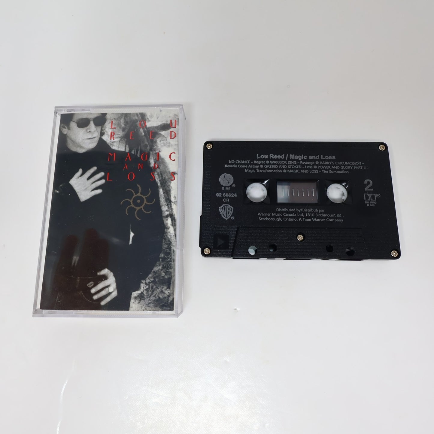 Lou Reed Magic And Loss Cassette Dorita/What's Good/Magician/Dreamin' 92 66624
